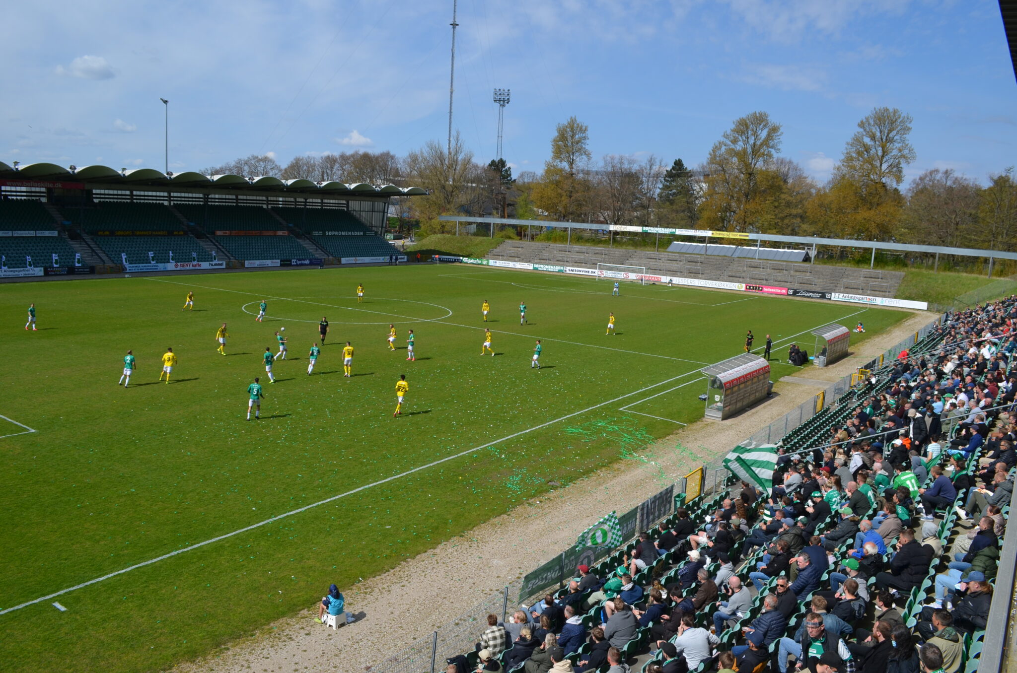 Tilskuerne er tilbage på Gladsaxe Stadion